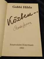Gobbi Hilda: Közben - DEDIKÁLT könyv / borító nélkül