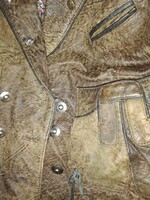 Vadász stílusú női, rövidfazonú bőr jatkie 38     Üp