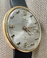 DOXA Self Winding 75 JUBILE - limitált kiadású automata karóra 1964-ből - gyűjtői, működik, videó
