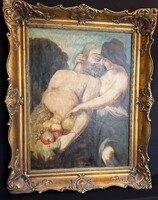 Vénusz és Bacchus! Olaj!