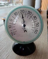 Retró szovjet ritka űrkorszaki asztali hőmérő
