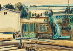 ((N) Misch Ádám (1935 – 1995) : Táj