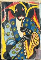 Dzsessz  (Jazz )Zenész.,Scheiber Hugó jelzéssel..