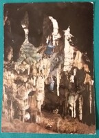 Aggtelek, Baradla cseppkőbarlang jósvafői szakasza, Sárkánybarlang, 1975, posttiszta képeslap