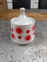 Alföldi covid motívumos cukortartó, vagy komletta tartó