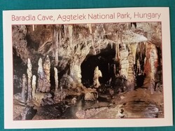 Aggtelek, Baradla barlang, Minerva sisakja nevű cseppkőképződmény, postatiszta képeslap