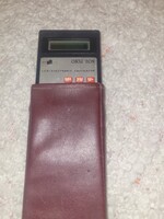 Múzeumi hibátlan Tesla Oku209 számológép eredeti tokkal