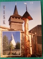 Visk, Református Templom, Ukrajna, Kárpátalja, postatiszta képeslap