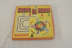 "Kocog és kidob" mágneses retro társasjáték A405
