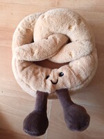 Vegyes plüssök 038. (Jellycat jellegű perec)  - Mixed plushies 038. (Jellycat-like pretzel)