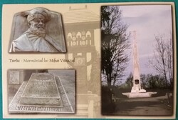 Torda, Vitéz Mihály sírja, Obeliszk emlékmű, Románia, 2002, postatiszta képeslap