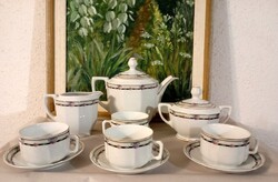 Aprórózsás MCP cseh TEÁSKÉSZLET -1930 körül - Art@Decoration