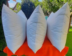 3db. Új, kemény töltetű  pehely/toll párna  eladó