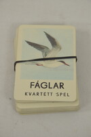 "Fáglar Kvartett Spel" nevű madaras kártyajáték A405
