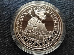 Báthory István tallérja ezüstözött utánveretben 27,91g 40mm PP