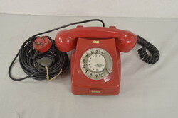 Retro piros tárcsás telefon A405