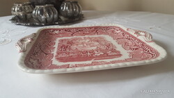 Angol,Mason's fajansz szögletes kínáló