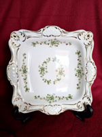 Hollóházi Erika mintás barokk tál