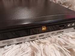 Millenium MN 9607 DivX-MP3 Karaoke asztali DVD lejátszó - Ritka, gyárilag Sony olvasó van benne (tál