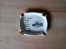 Római emlék olasz kerámia hamutál