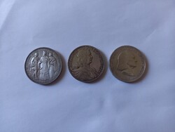 PÁZMÁNY -SOR EZÜST 2 PENGŐ