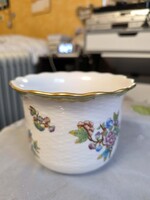 Herendi Viktória mintás kaspó, hibátlan