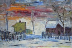 (K) Murai Jenő (1918-1989) : Tél