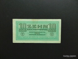 Németország 10 reichspfennig bankjegy 1944 02