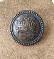 Horthy katonai gomb+1-2 Pengő