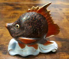 Herendi porcelán trópusi hal