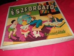 RÉGI ÉSZFORGATÓ társasjáték MINERVA KIADÁS SZÉP állapot a képek szerint 2.
