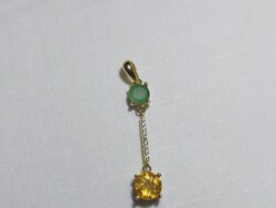 Új aranyozott ezüst medál