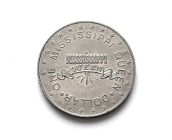 Missisipi Queen One Dollar, kaszinó zseton 1995