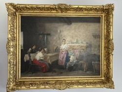 GYERTYÁNI NÉMETH GYULA / CSALÁDI KÖRBEN, BRÜSSZELI KERETBEN