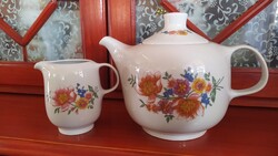 Alföldi teás kanna kiöntővel