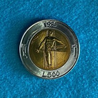 San Marino - 500 lire - 1985 coin