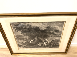 CARL AUGUST RICHTER / EREDETI METSZET, 1800 KÖRÜL