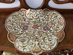 CSODÁS, NAGYMÉRETŰ ZSOLNAY PORCELÁN NÉVJEGYTARTÓ