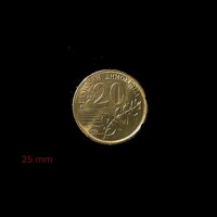 20 DRACHMA .Dionüsziosz Szolomós költő képmásával