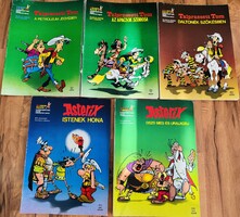 ASTERIX AND THE TALPRAESETT TOM COMIC SET OF 5