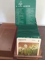 A Planétás  Kertje Kártya  Gyűjtemény Saját Dobozában