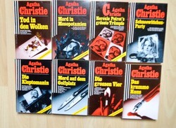 Agatha CHRISTIE német könyvek  / Deutsche Bücher 28 dr/Stck.