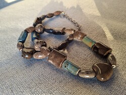 Nyaklánc kerámia gyöngyökből