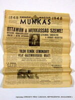 1948 augusztus 5  /  Kanadai Magyar Munkás  /  Szs.:  12482