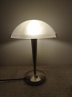 Elegáns üveg búrás éjjeli asztali gomba lámpa Trio Leuchten