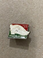"Páncélvonat 1919-69" festett fém jelvény (16x20mm)