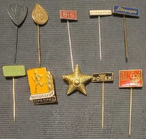 Retro Külföldi Jelvények 10 db !!! (18.5)