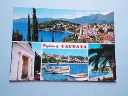 Képeslap (5) - Jugoszlávia (Horvátország) - Cavtat mozaik 1980-as évek