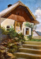 Benczúr Béla (1854 –1941) PAPLAK VALAHOL ERDÉLYBEN