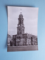 Képeslap (60) - Németország (NDK) - Drezda - Szent kereszt-templom 1960-as évek